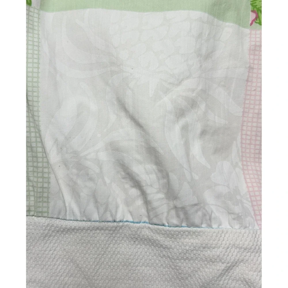 VTG Lilly Pulitzer Pillow Shams SET/2 Standard Perfectly Patched Pastel Cottage